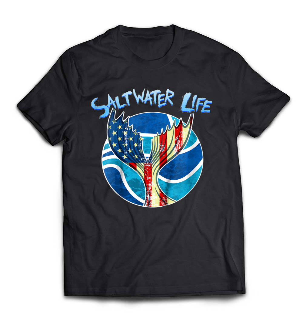 Saltwater Life T-Shirt – The Ultimate Fishing Shirt for Ocean Lovers